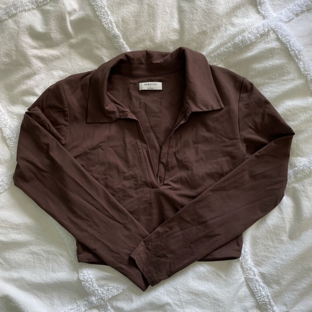Babaton long sleeve top size L